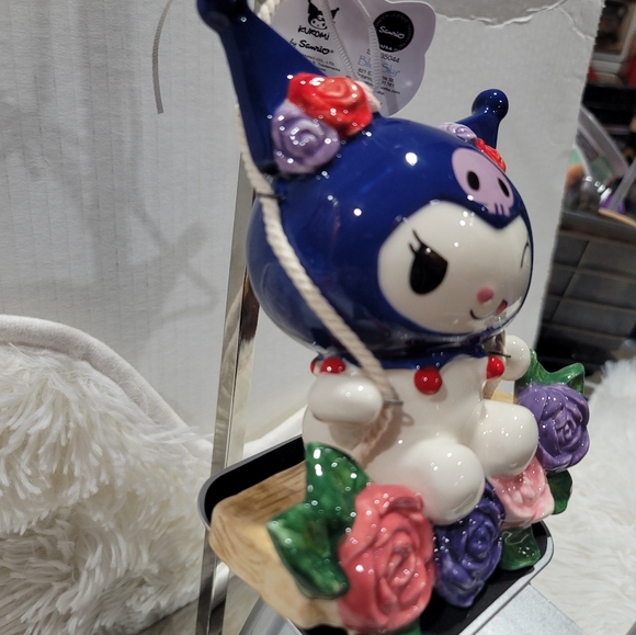 HELLO KITTY "KUROMI" SWINGER Sanrio Blue Sky FIGURINE (New With Tags)2024 - Picture 4 of 10